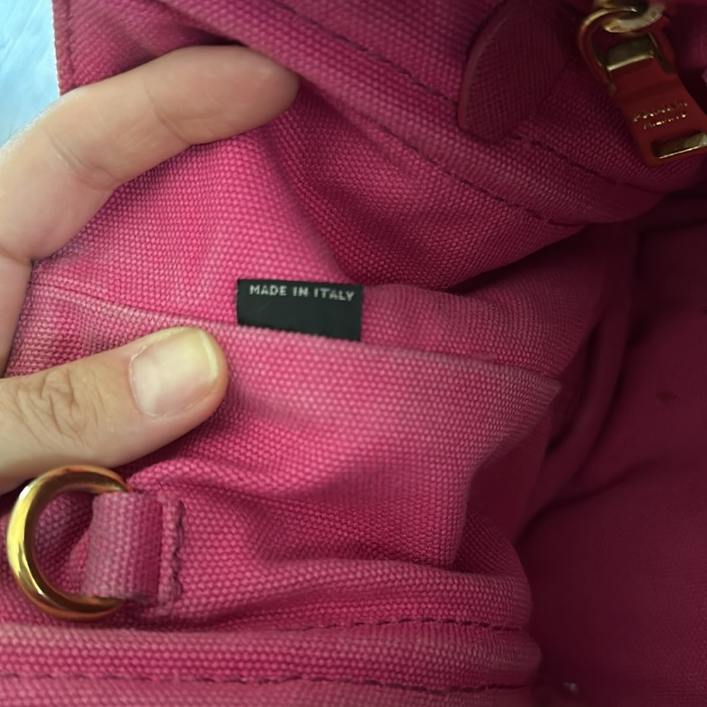 Pink denim bag - Picture 4 of 4